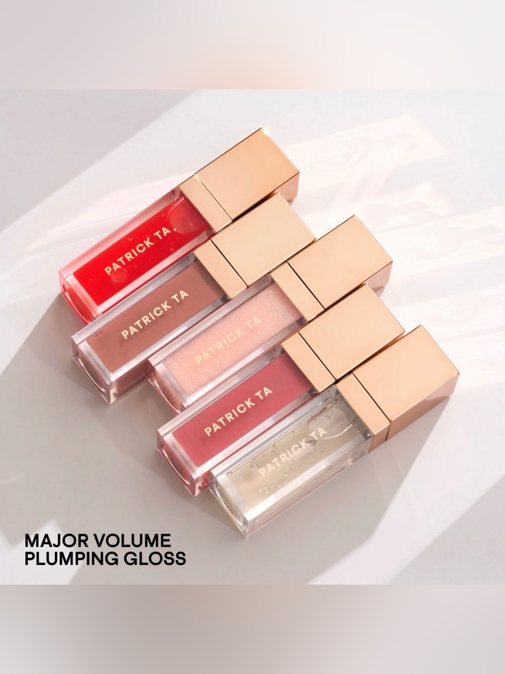 Patrick Ta Major Volume Plumping Gloss — Clear